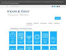 Tablet Screenshot of okaneinsurance.com